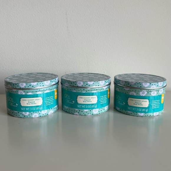 New The Pioneer Woman Lemon & Blueberry Cupcakes Figural Wax Melts Set - Picture 4 of 4